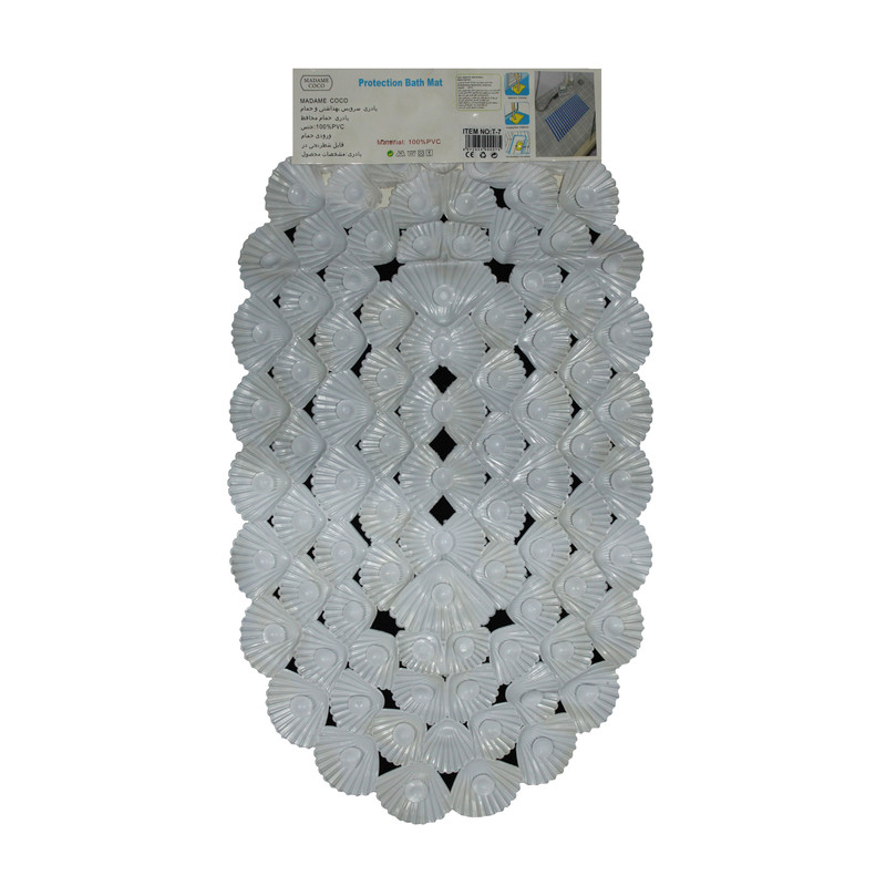 زیرپایی حمام مادام کوکو مدل M-IMA_6162 سایز 67x37 سانتی متر