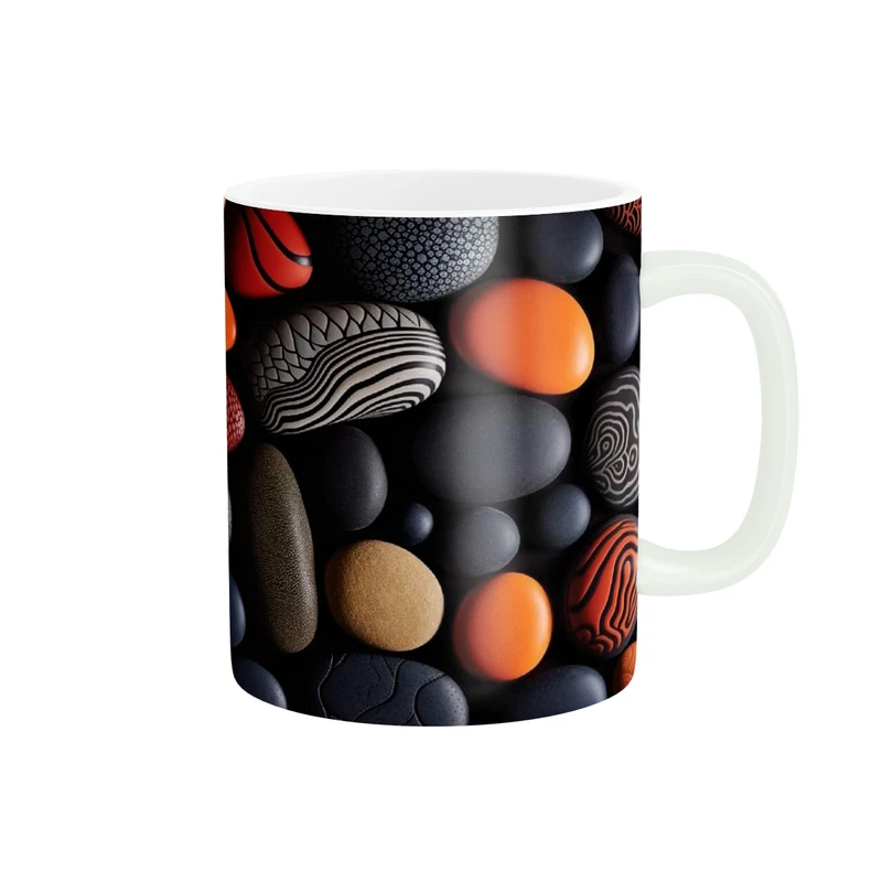 ماگ پاد آفرین مدل سنگ های فانتزی کد DKC955