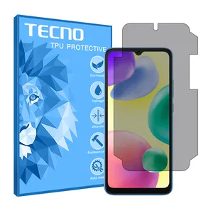 Tecno brand shockproof Privacy screen protector glass for Xiaomi Redmi 10A