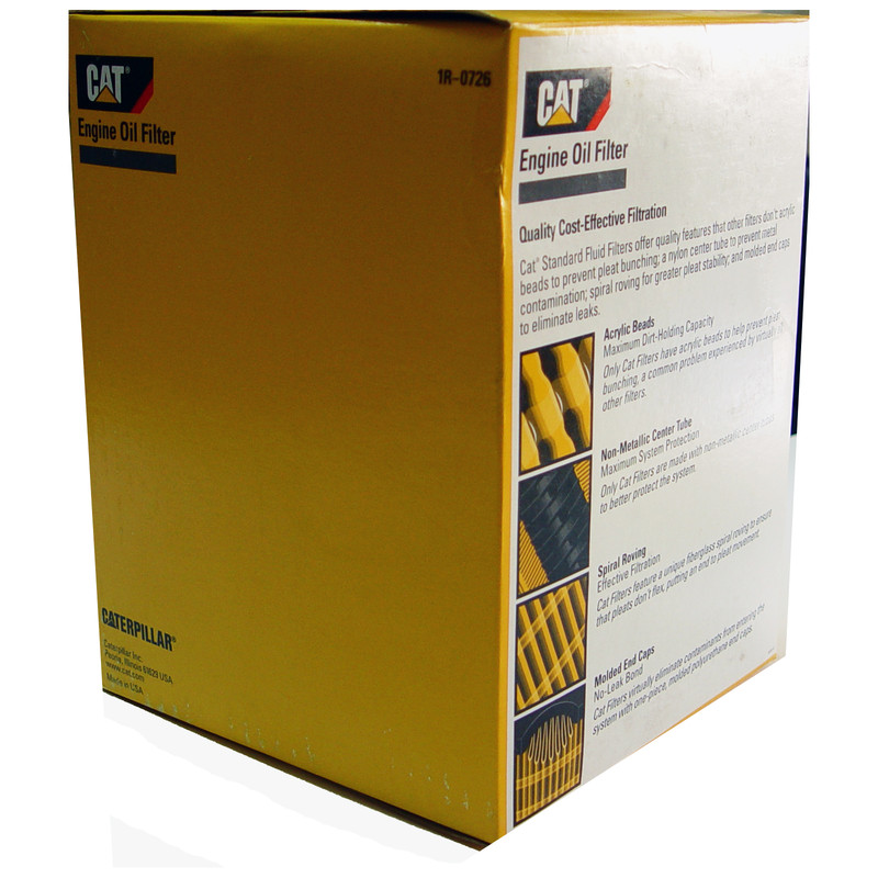 فیلتر روغن ماشین آلات کاترپیلار کد 1R0726