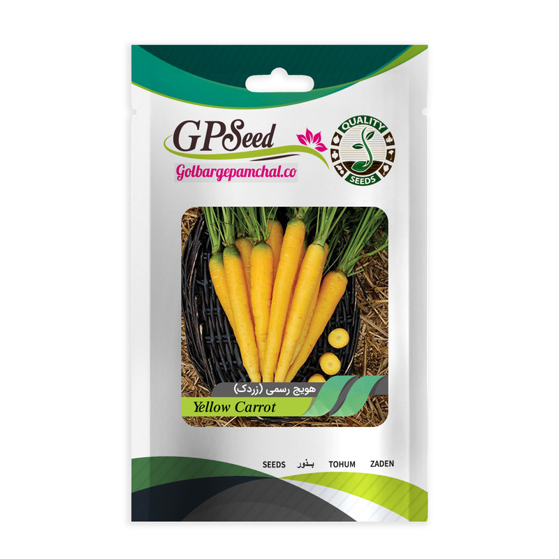 بذر هویج رسمی زردک گلبرگ پامچال کد GPF-318