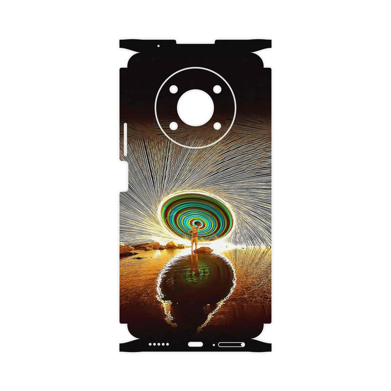 برچسب پوششی ماهوت مدل Night Light Fountain-FullSkin مناسب برای گوشی موبایل آنر X9 5G