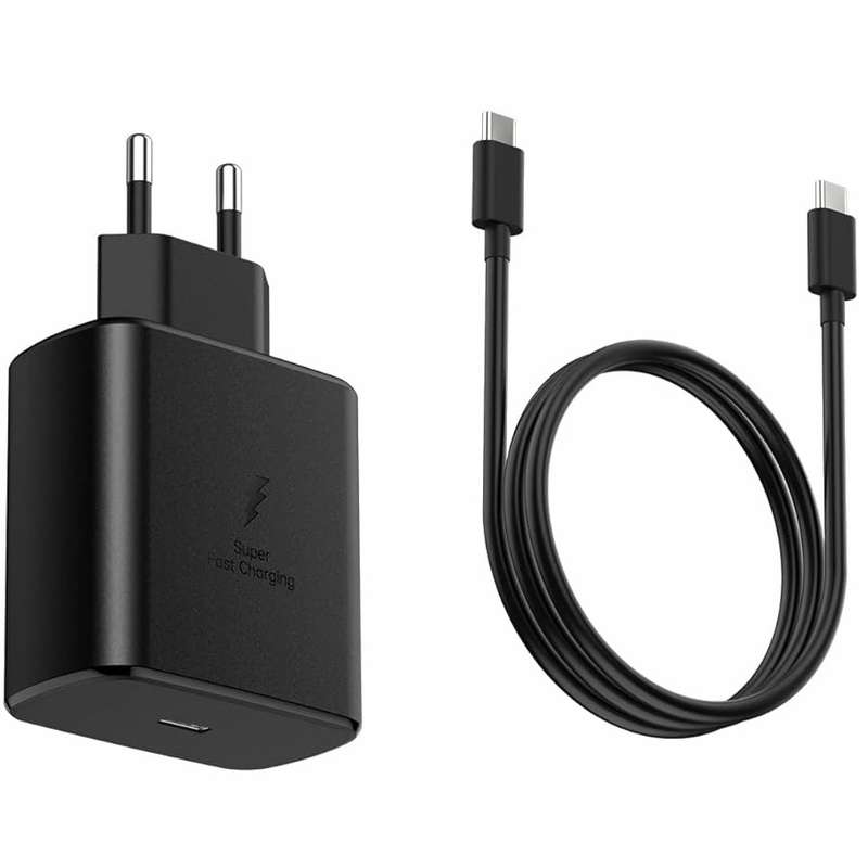 شارژر دیواری 45 وات اس ال وای مدل GALAXY S24 ULTRA SUPER FAST 2 به همراه کابل تبدیل USB-C شارژر دیواری 45 وات اس ال وای مدل GALAXY S24 ULTRA SUPER FAST 2 به همراه کابل تبدیل USB-C
