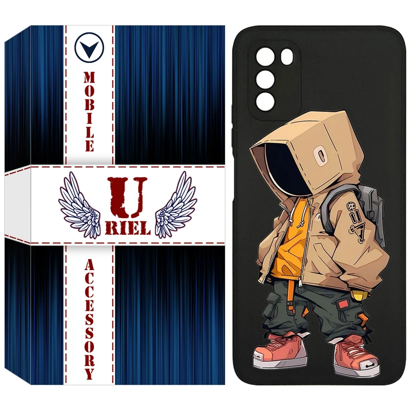 کاور یوریل قاب مدل KSH کد 39 طرح پسر مناسب برای گوشی موبایل شیائومی Poco M4 Pro 4G