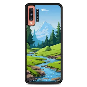 AKAM AMC-WSGA70-NATURE-19 Cover For Samsung Galaxy A70