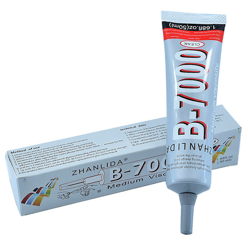 چسب تعمیراتی ژانلیدا مدل B7000 حجم 50 میلی لیتر