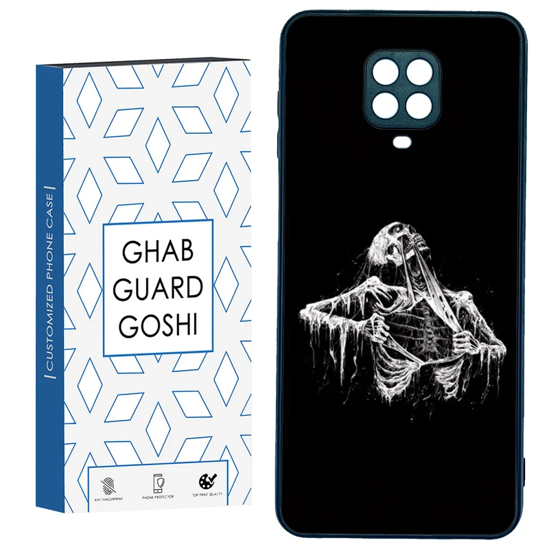 کاور قاب گارد گوشی طرح اسکلت کد TPU-295 مناسب برای گوشی موبایل شیائومی Redmi Note 9 pro / Note 9s
