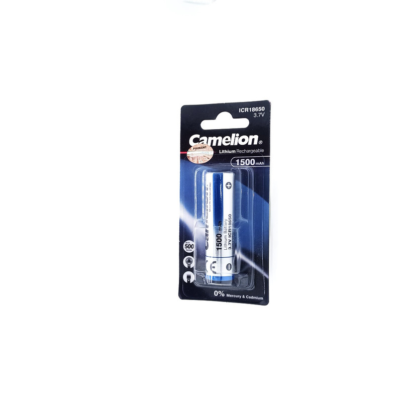 باتری قلمی قابل شارژ کملیون مدل 3.7V1500mAh18650
