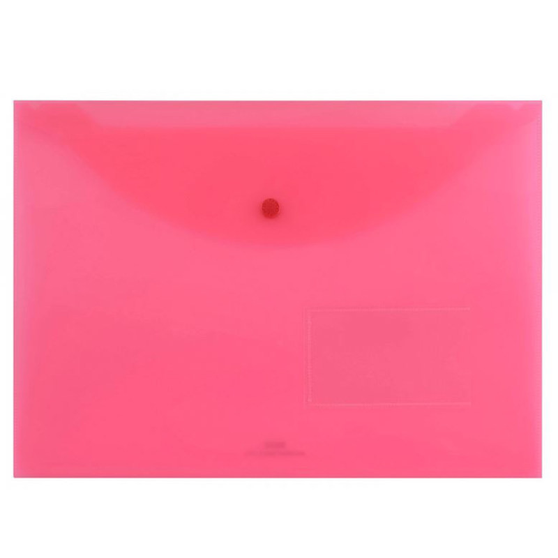 پوشه دکمه دار پاپکو مدل A4 BT 116 بسته 12 عددی