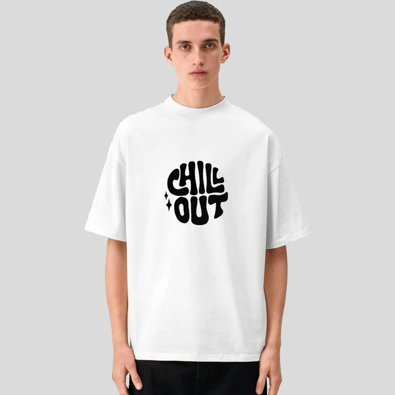 تی شرت مردانه آستین سه ربع پنبه دورو مردانه مدل child out