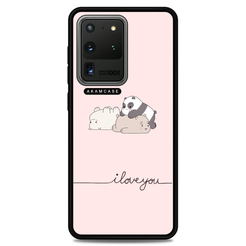 کاور آکام مدل AMCWSGS20U-BARE BEAR12 مناسب برای گوشی موبایل سامسونگ Galaxy S20 Ultra