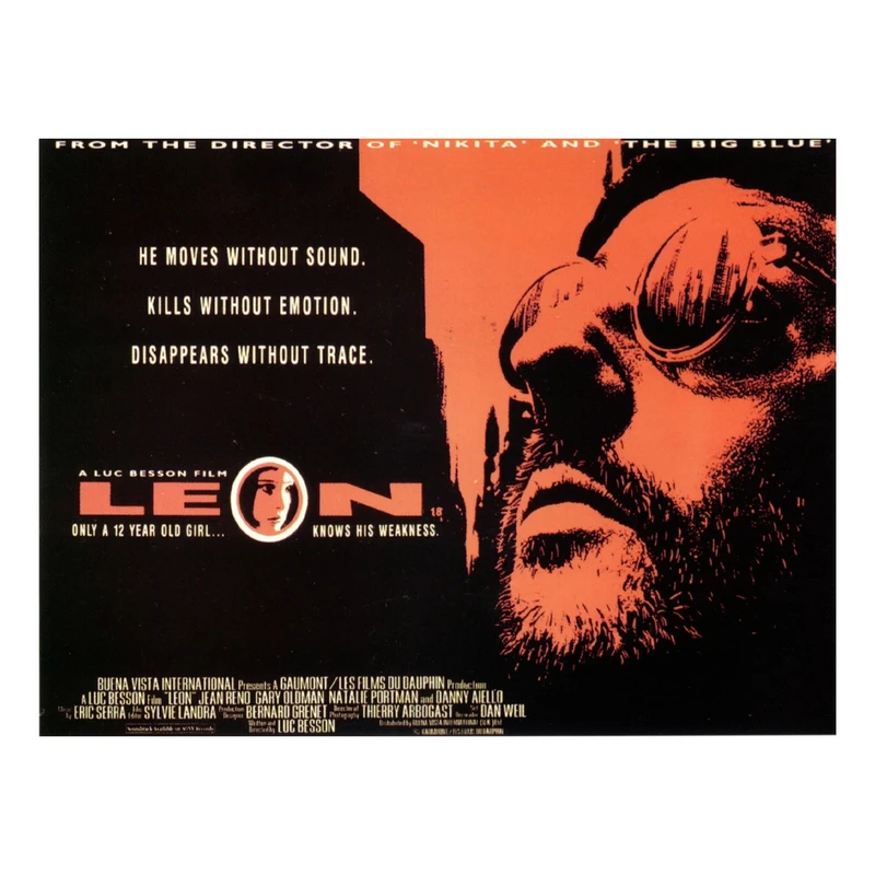 تابلو شاسی مدل فیلم لئون حرفه ای Leon The Professional کد 0086