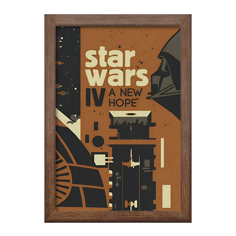 تابلو خندالو طرح جنگ ستارگان (Star Wars) کد F10497