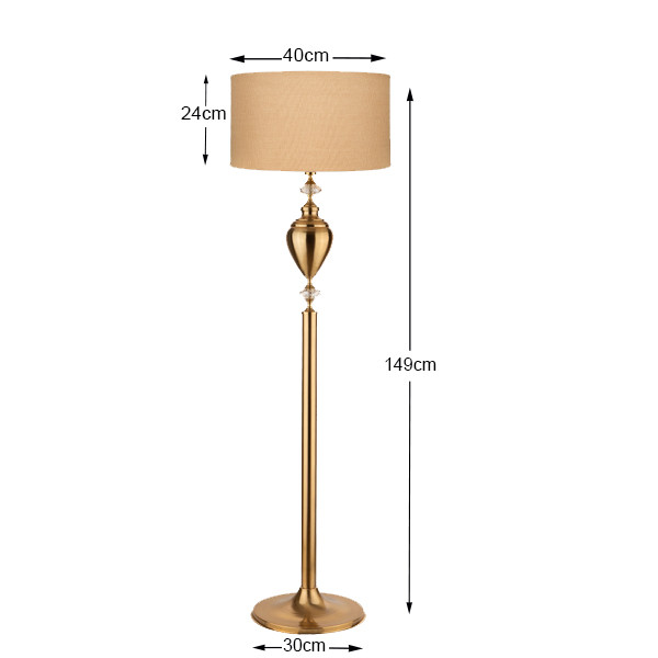 آباژور ایستاده زیمادور مدل گیلدا بال کد ZD-C