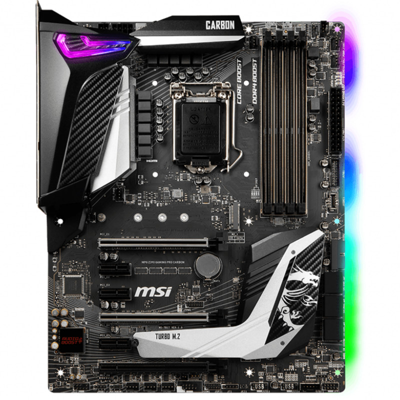مادربرد ام اس آی مدل MPG Z390 GAMING PRO CARBON