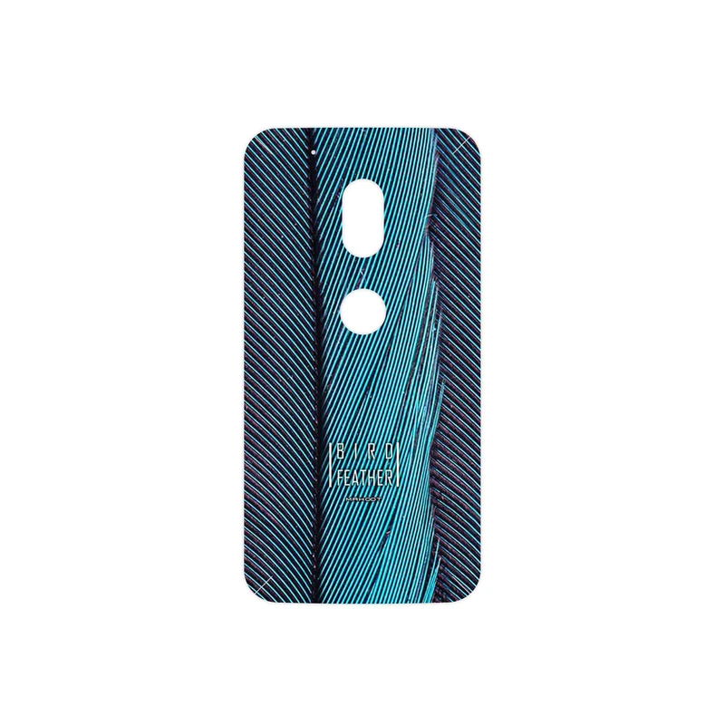 برچسب پوششی ماهوت مدل Turquoise feathers مناسب برای گوشی موبایل موتورولا Moto G4 Play