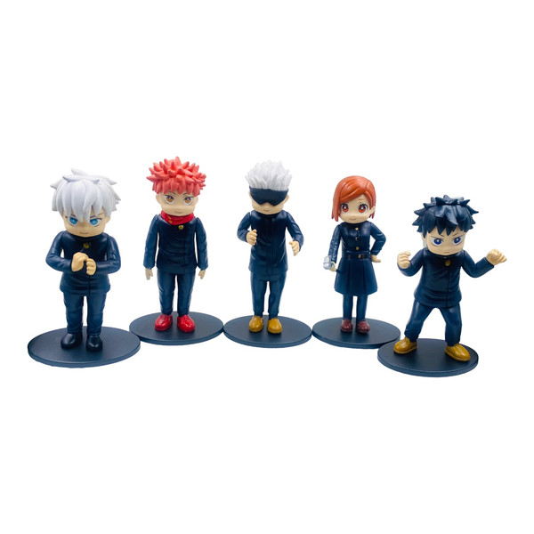 فیگور مدل جوجوتسو کایسن مجموعه 5 عددی