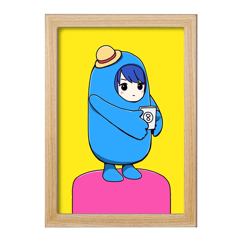 تابلو خندالو مدل بازی فال گایز (Fall Guys) کد 32805