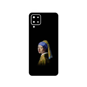 MAHOOT Girl with a Pearl Earring of Vermeer Cover Sticker for Samsung Galaxy M12