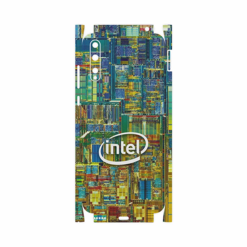 برچسب پوششی ماهوت مدل Intel Brand-FullSkin مناسب برای گوشی موبایل هوآوی Y8p