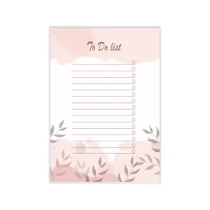 کاغذ  یادداشت مدل to do list طرح برگ