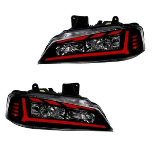 چراغ جلو خودرو گروه پژوهش صنعت مدرن مدل R8-R مناسب برای پژو پارس بسته دو عددی