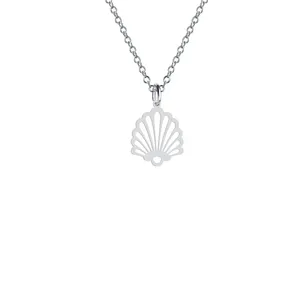 گردنبند نقره زنانه هایکا مدل صدف کد n.ha2-727