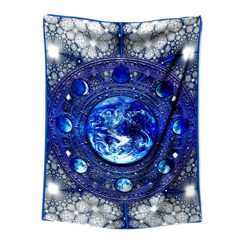  پوستر پارچه ای مدل بکدراپ بلک لایت کد 1461