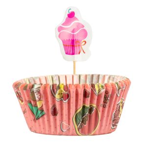 نقد و بررسی کپسول کاپ کیک مدل کیک بستنی همراه با تاپر مجموعه 25 عددی توسط خریداران