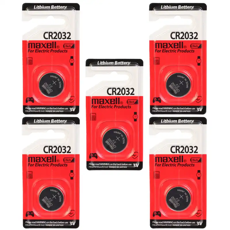 باتری سکه ای مکسل مدل 2032 بسته 5 عددی