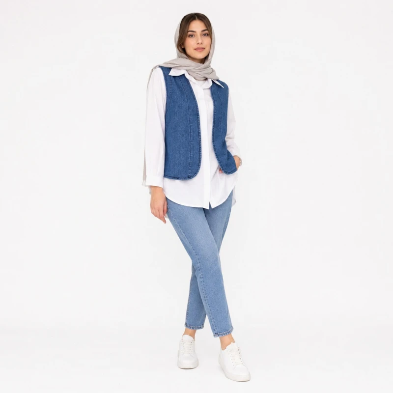 ست شومیز و سارافون رسمی زنانه مدل 7431