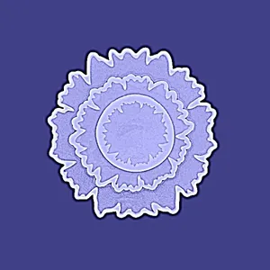  قالب رزین اپوکسی مدل کنگره بسته 3عددی 