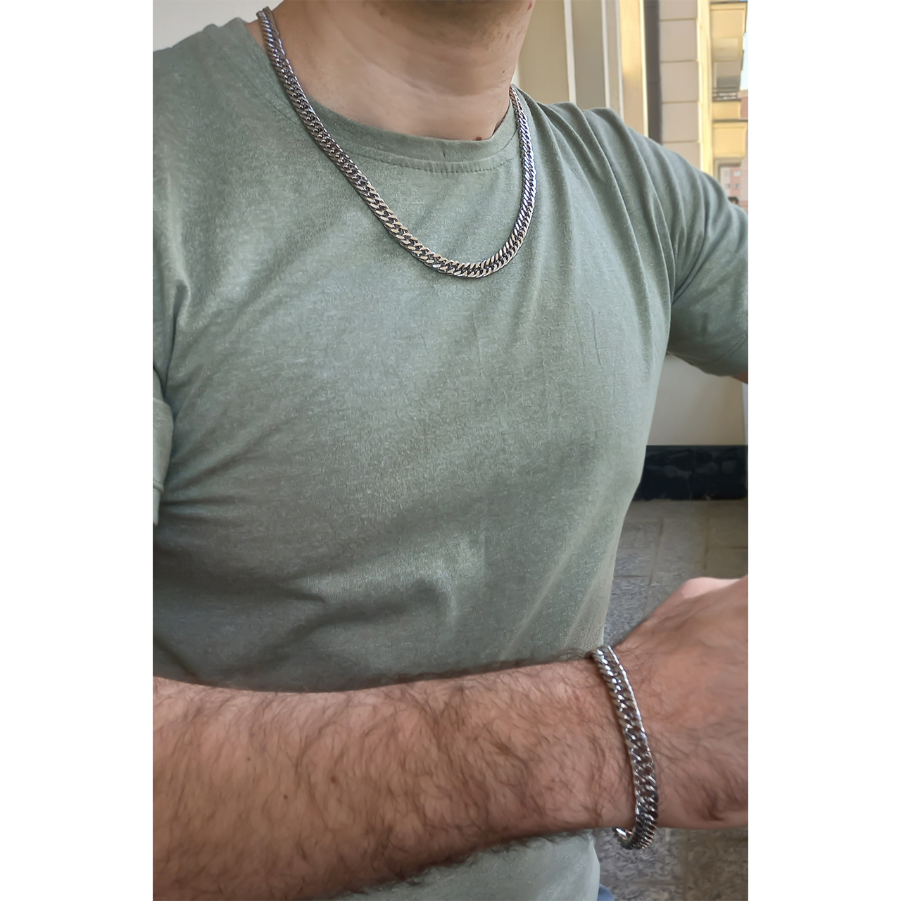 نیم ست مردانه مانچو مدل sm5014