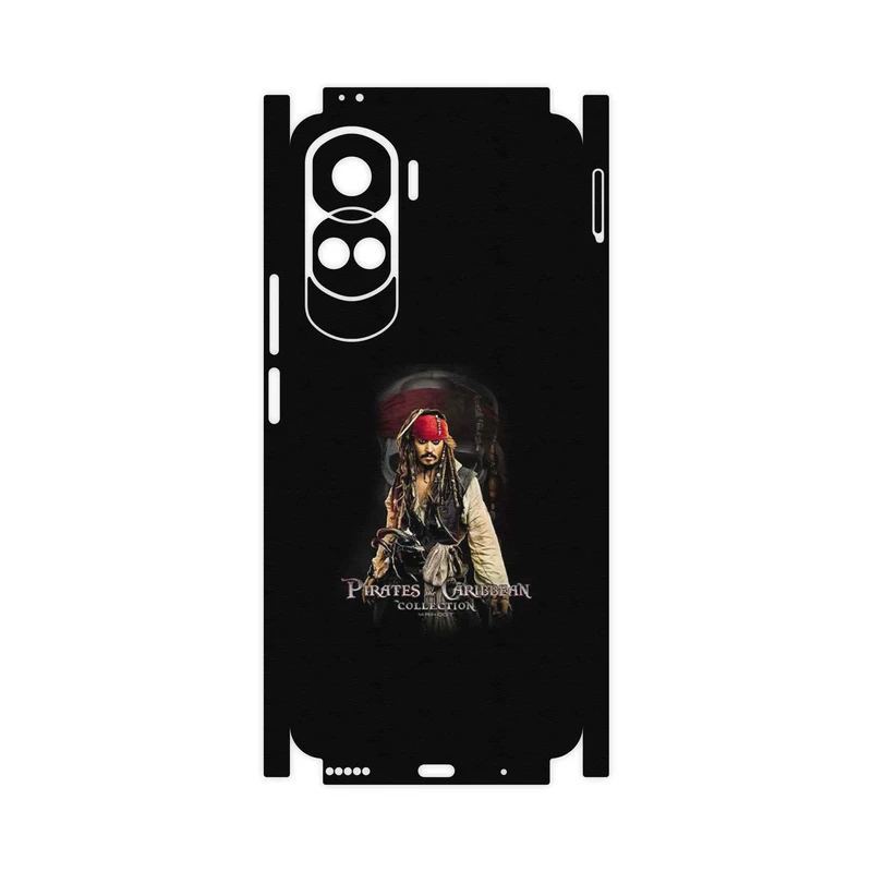 برچسب پوششی ماهوت مدل PIRATES OF THE CARIBBEAN-FullSkin مناسب برای گوشی موبایل آنر 90 Lite