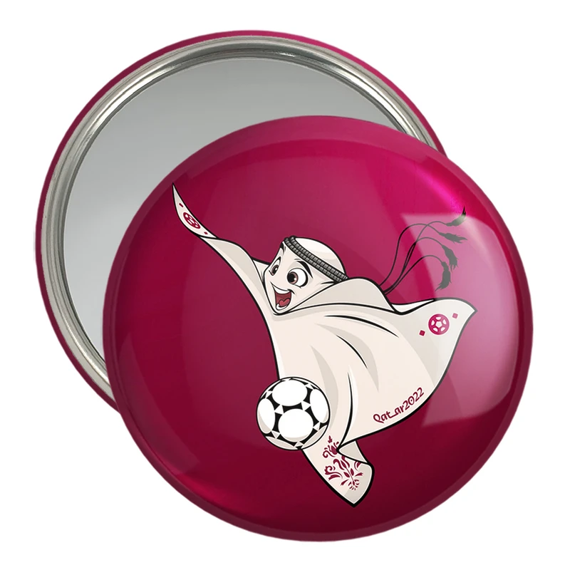 آینه جیبی خندالو مدل جام جهانی  کد 20718