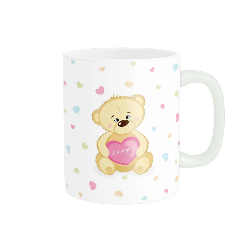 ماگ پادآفرین مدل عشق طرح قلب LOVE کد p6257