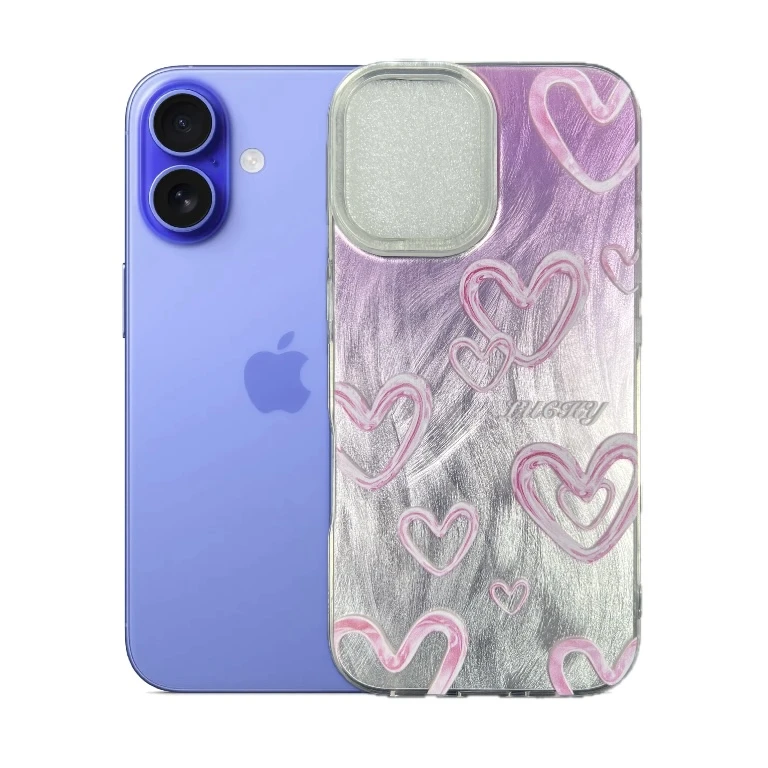 کاور طرح قلب عاشقانه مناسب برای گوشی موبایل اپل iPhone 16