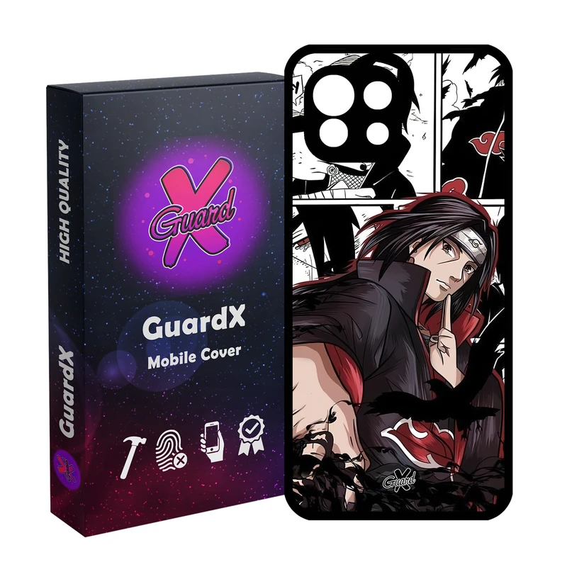 کاور گارد ایکس طرح Itachi Anime مدل Glass10550 مناسب برای گوشی موبایل شیائومی  MI 11 Lite