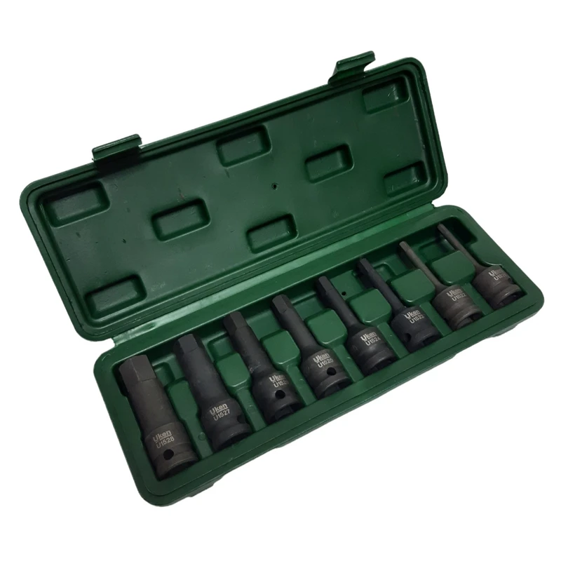 آچار الن و سری آچار بکسی یوکن مدل UY27295 مجموعه 8 عددی