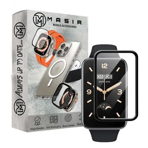 محافظ صفحه نمایش نانو مسیر مدل PMMA مناسب برای ساعت هوشمند شیائومی Mi band 7 pro
