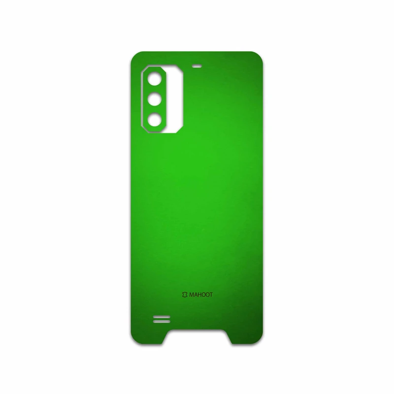 برچسب پوششی ماهوت مدل Metallic-Green مناسب برای گوشی موبایل یولفون Armor 7