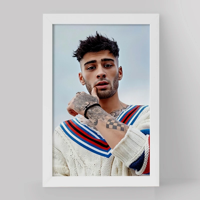 تابلو خندالو مدل زین مالیک گروه موسیقی وان دایرکشن One Direction کد 18937