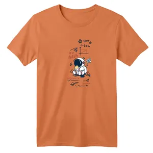 تی‌شرت آستین کوتاه لانگ بچگانه مدل فضانورد و محاسبات