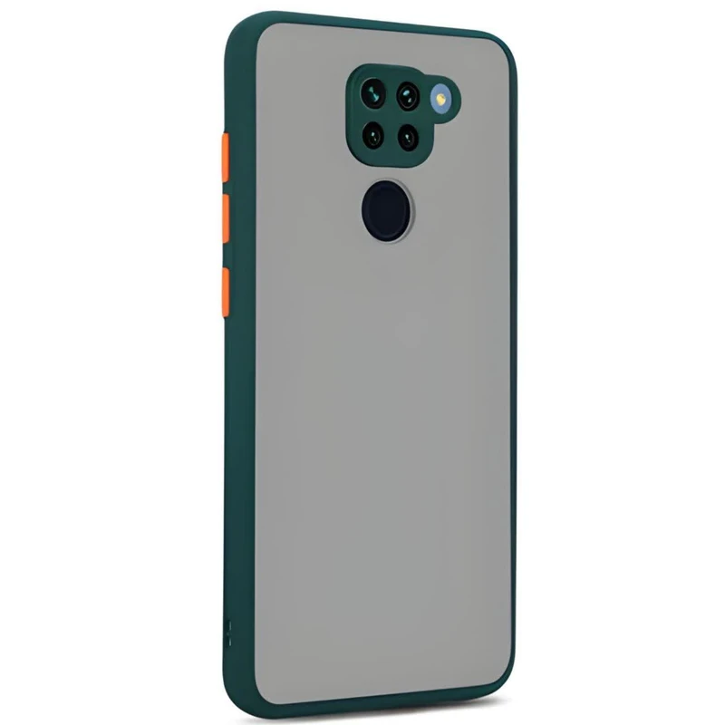 کاور مدل پشت مات ساده کد 03 لنزدار مناسب باری گوشی موبایل شیائومی REDMI NOTE9