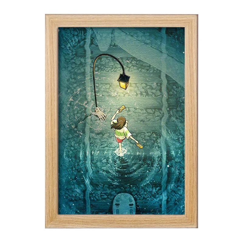 تابلو خندالو مدل چیهیرو انیمه شهر اشباح Spirited Away  کد 12095