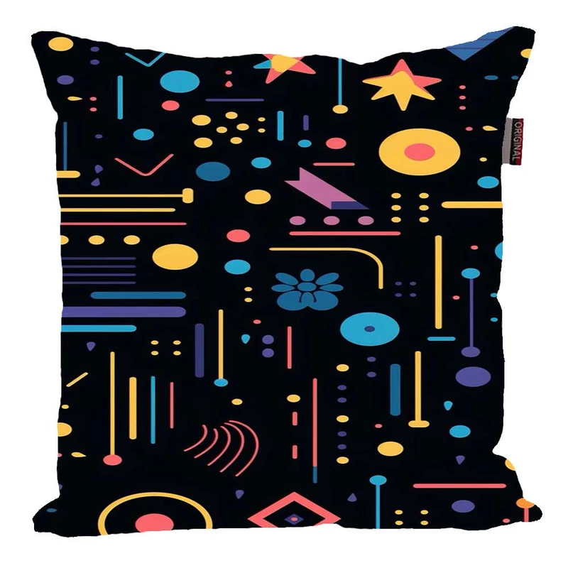 کوسن پاد آفرین مدل فانتزی مدرن رنگی کد 02588