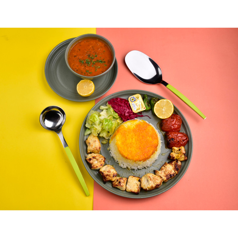 کفگیر و ملاقه سی اند اس مدل منحنی