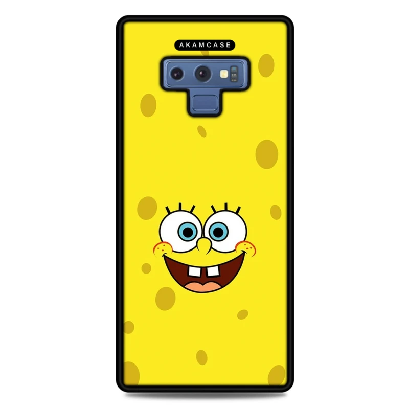 کاور آکام مدل AMC-WSGN9-SPONGE BOB4 مناسب برای گوشی موبایل سامسونگ Galaxy Note 9