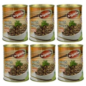 کنسرو عدسی ماهوند - 350 گرم مجموعه 6 عددی
