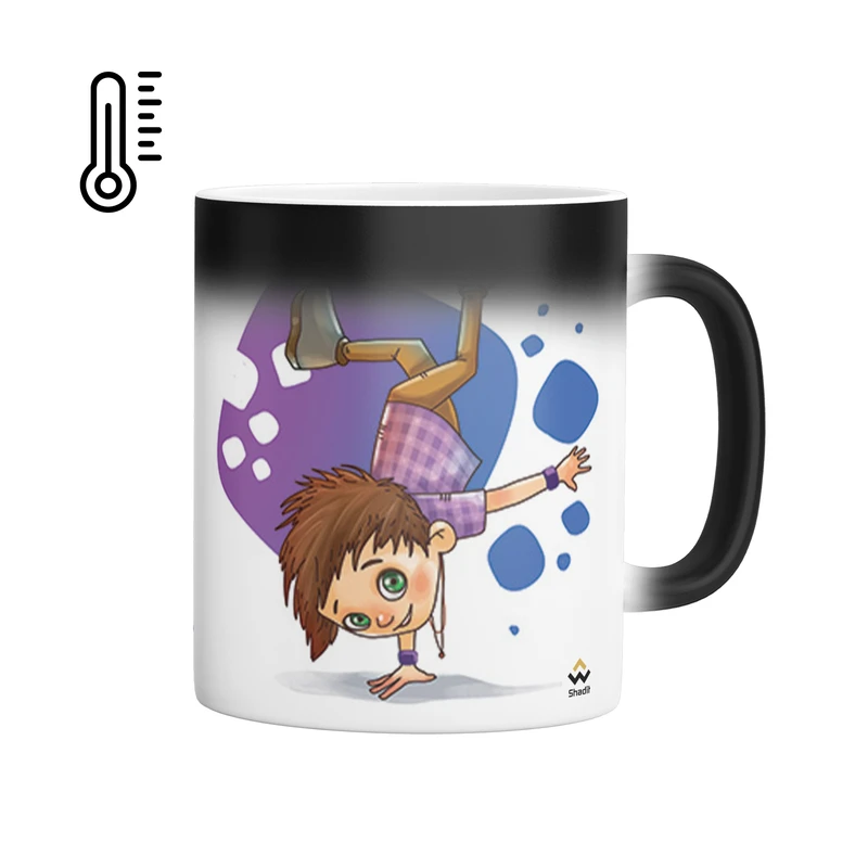 ماگ حرارتی شادیت طرح شیطون ترین داداش دنیا کد 02